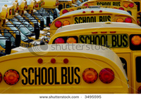 School Bus Parking Lot